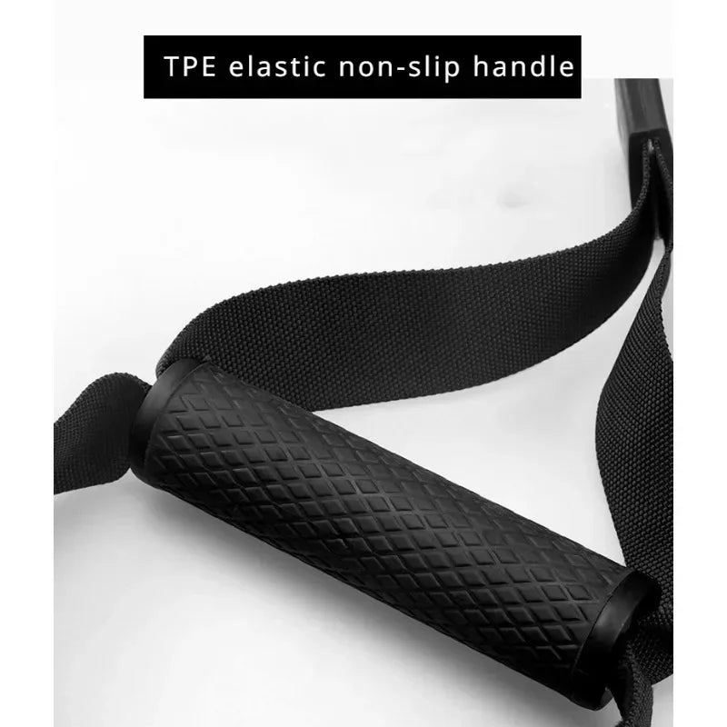 New 1 Set Suspension Training Strap Fitness Strength Power Suspension Trainer Yoga Strap Wall Mount Professional Trx Tensioner