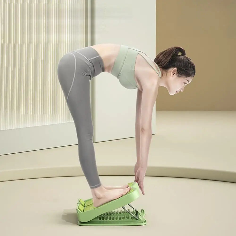 Calf Stretcher Incline Board Adjustable Foot Steps Folding Stretch Versatile Strong Ankle Slant Board For Offices Home Traveling