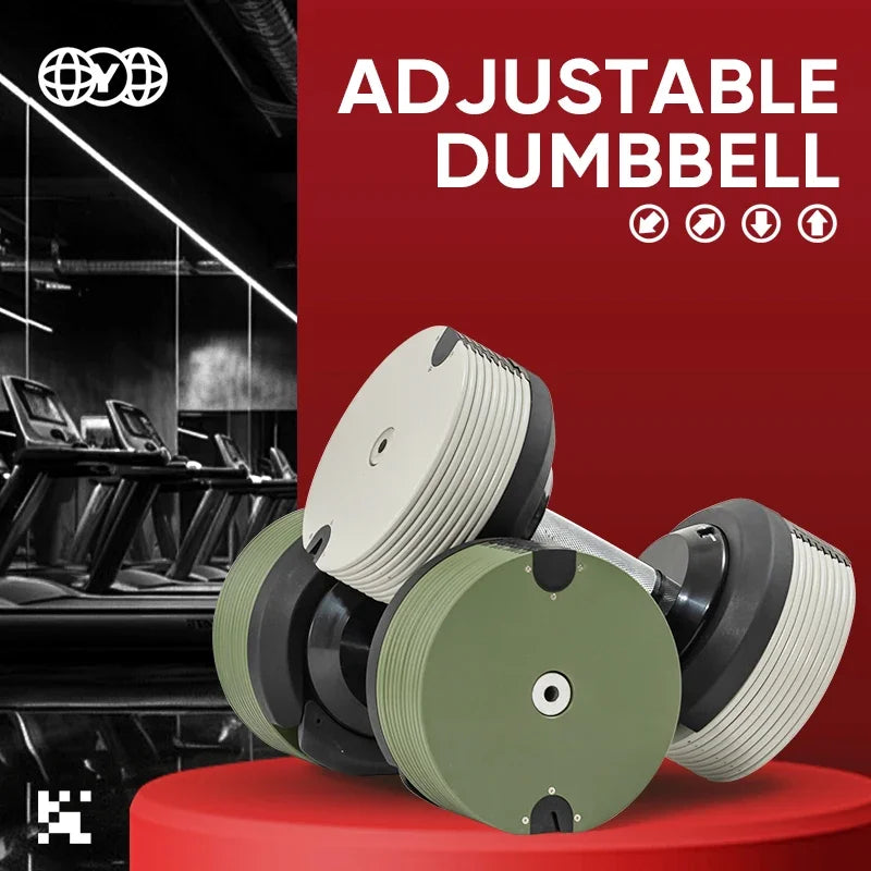 Adjustable Dumbbell Set 20Kg 28Kg 32Kg High Quality Product Category Dumbbells