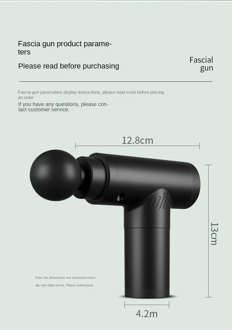 Xiaomi Mijia New Fascia Gun Smart Home Relaxation Treatments Massager Relieve Muscle Soreness Vibration Portable Massage Gun
