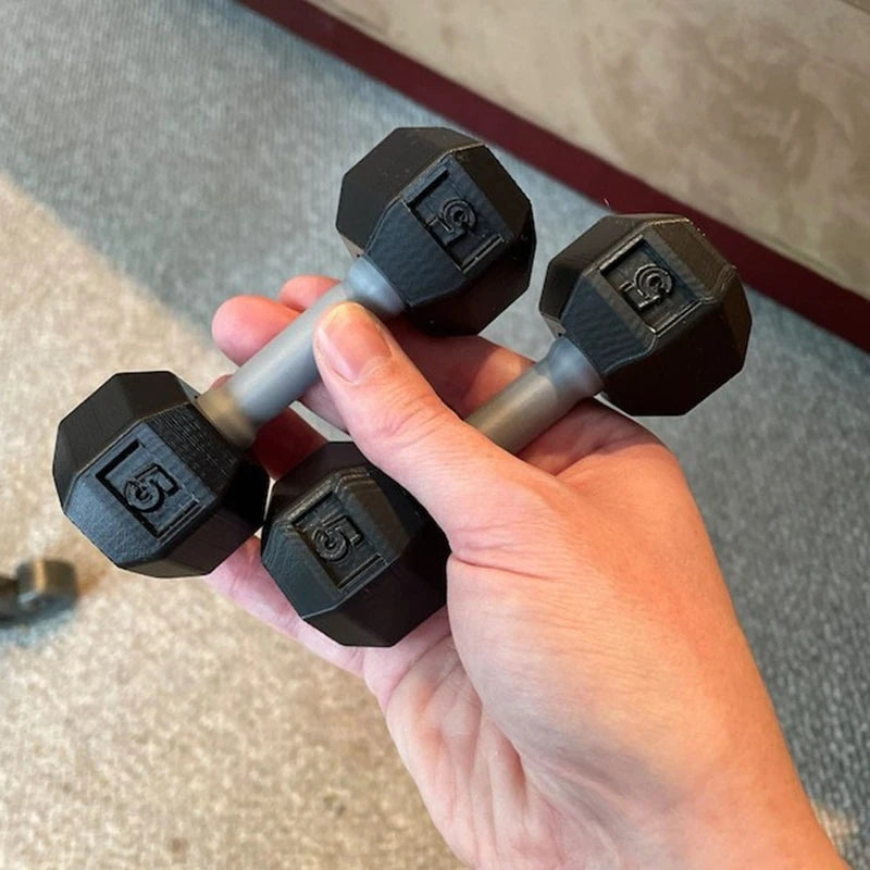2Pcs Modern Kids Weight Set Toy Dumbbells Baby Workout Weights Fun Fitness And Exercise Equipment For Toddlers