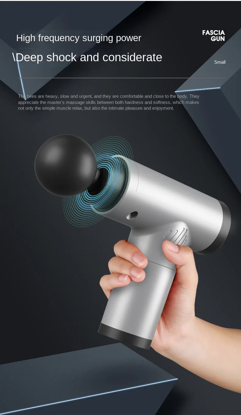 Xiaomi Mijia New Fascia Gun Smart Home Relaxation Treatments Massager Relieve Muscle Soreness Vibration Portable Massage Gun