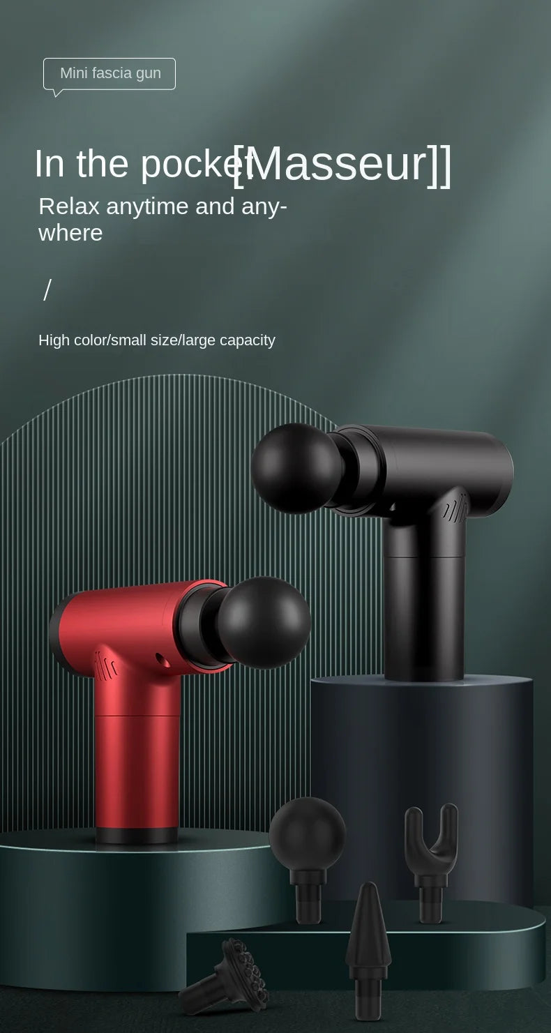 Xiaomi Mijia New Fascia Gun Smart Home Relaxation Treatments Massager Relieve Muscle Soreness Vibration Portable Massage Gun