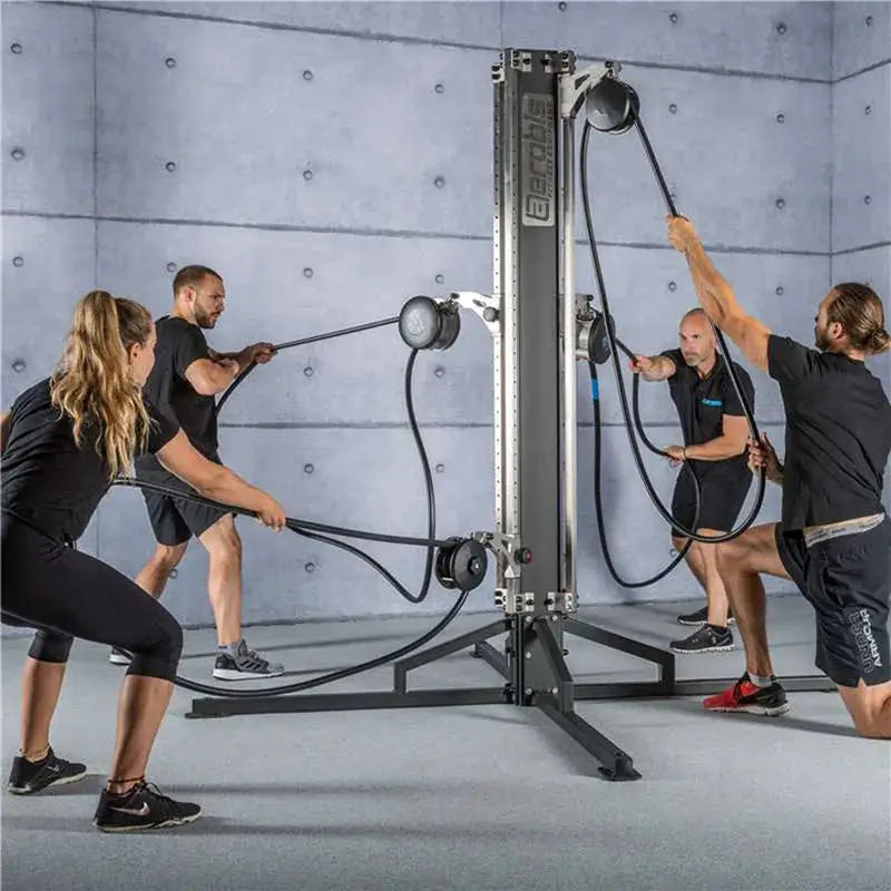 Suspension Endless Rope Trainer Core Power Training Hanging Easy And Exercise Home Or Gym Resistance Magnetic Control 6 Levels