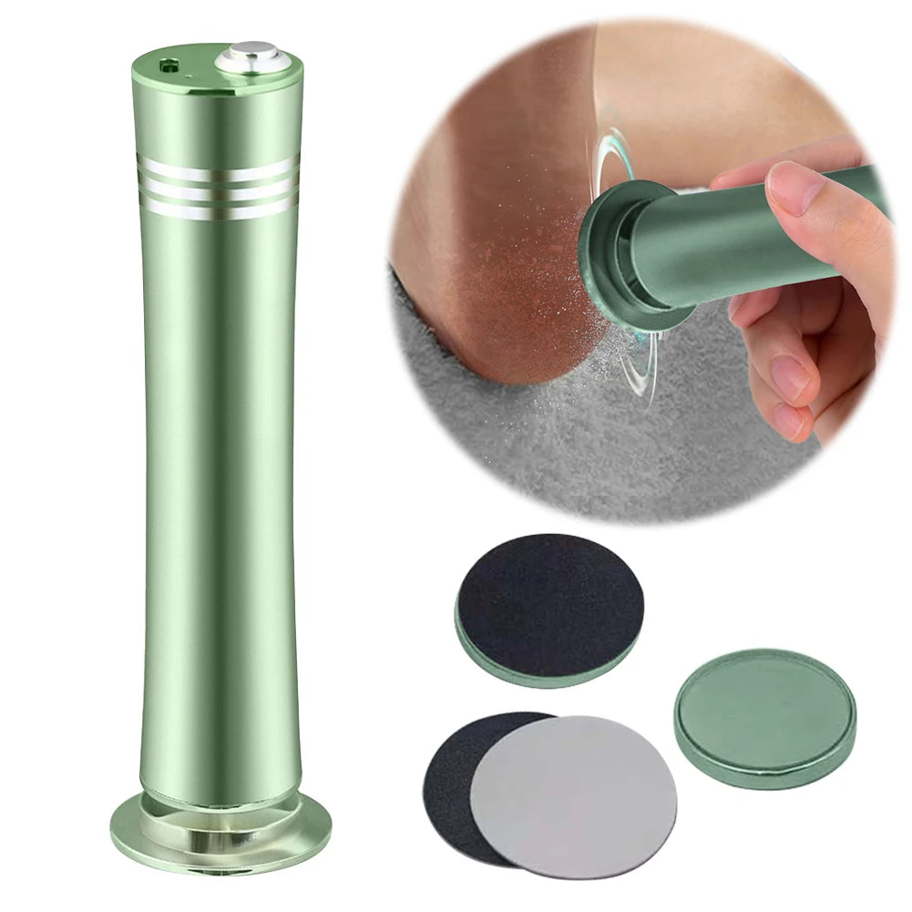 Electric Pedicure Foot Calus Remover Tool Rechargeable Electronic Foot File Grinder Electric Foot Grinding Trimmer for Dead Skin