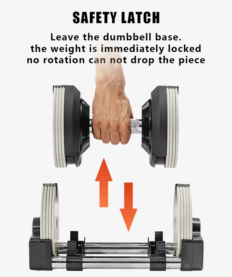 Adjustable Dumbbell Set 20Kg 28Kg 32Kg High Quality Product Category Dumbbells