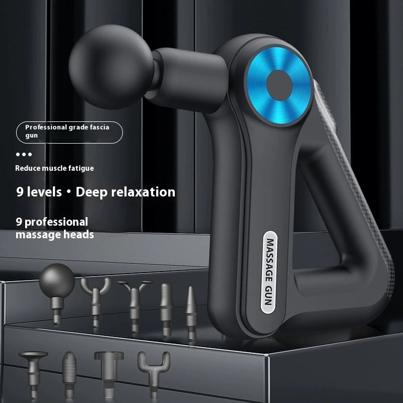 Best Seller Fitness Massage Gun fitness equipment accessories Electric Massager Body Fitness Small Triangle Fascia Gun Wireless