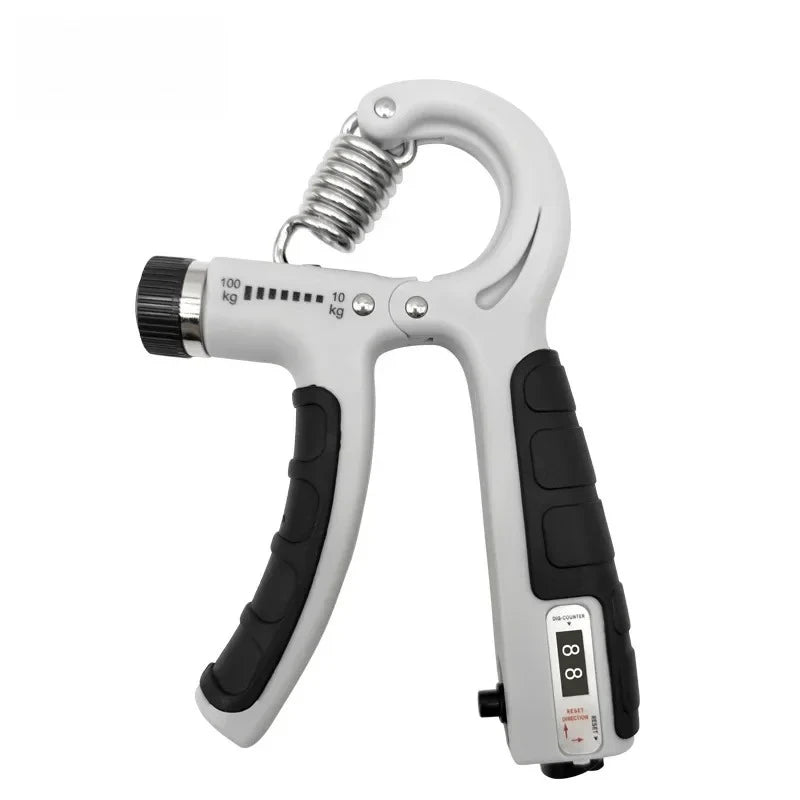 10-100kg Adjustable Hand Grip Strengthener Hand Grip Trainer With Counter Wrist Forearm And Hand Exerciser For Muscle Building