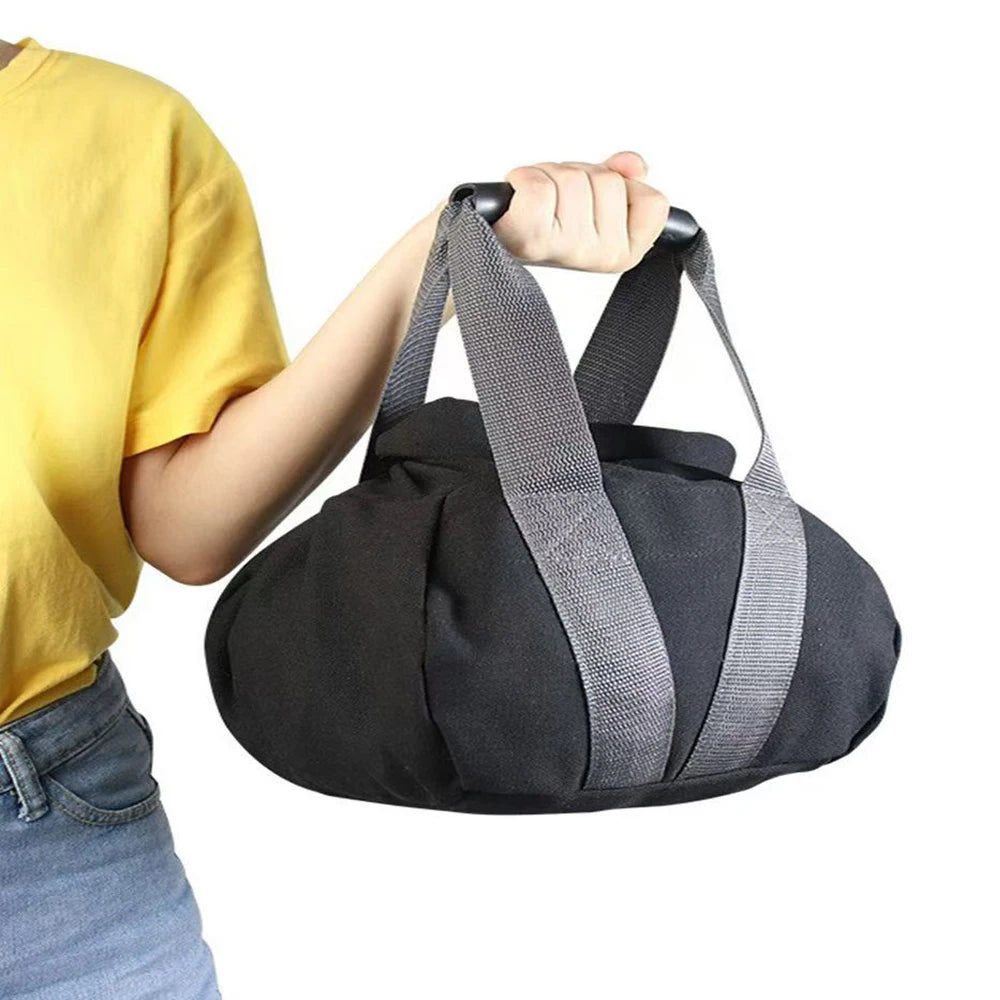 Fitness Training Power Sandbag Portable Adjustable Canvas Sand Kettlebell Soft Sand Bag for Home Training,Fitness,Yoga Workout