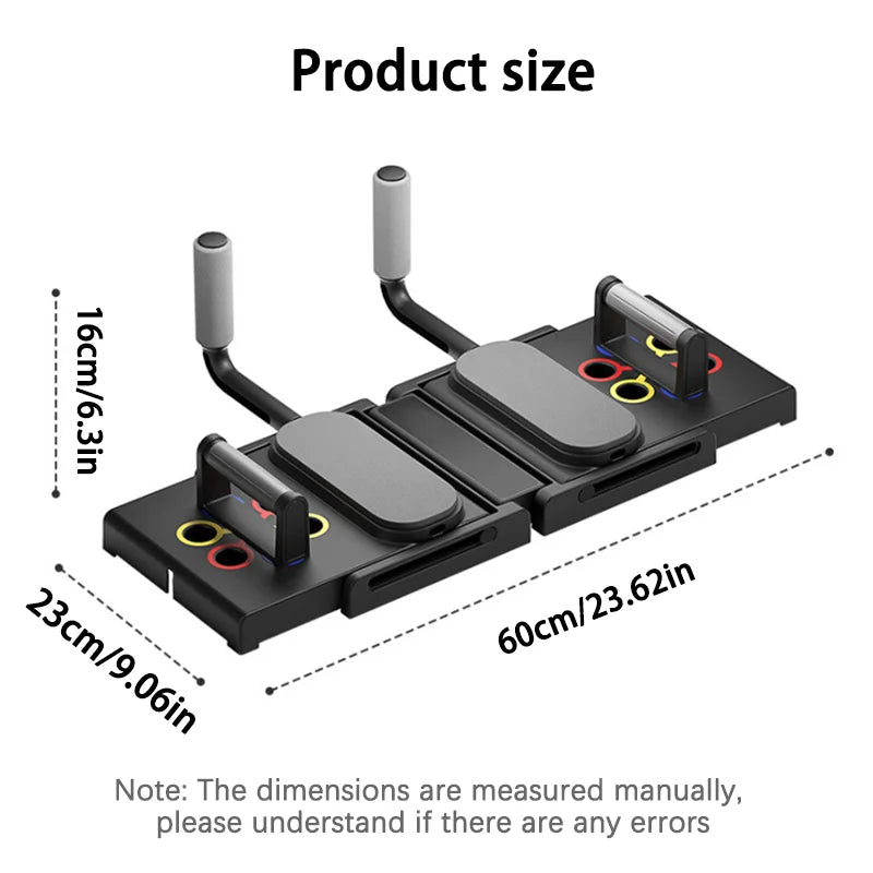 Multifunctional Push-up Bracket, Training Board, Flat Support, Home Foldable Fitness Equipment For Chest, Arm/Back Training