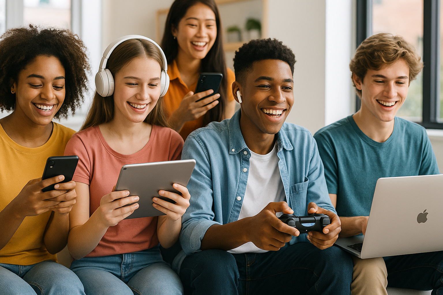 teenage use our electronics items