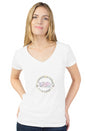 womens tultex v neck