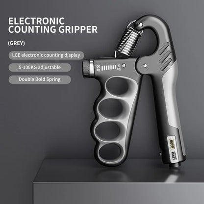 Grip Strengthener Gym Training Hand Exerciser Adjustable 5-100KG Fitness Unisex Finger Rehabilitation Training Hand Grip pesas