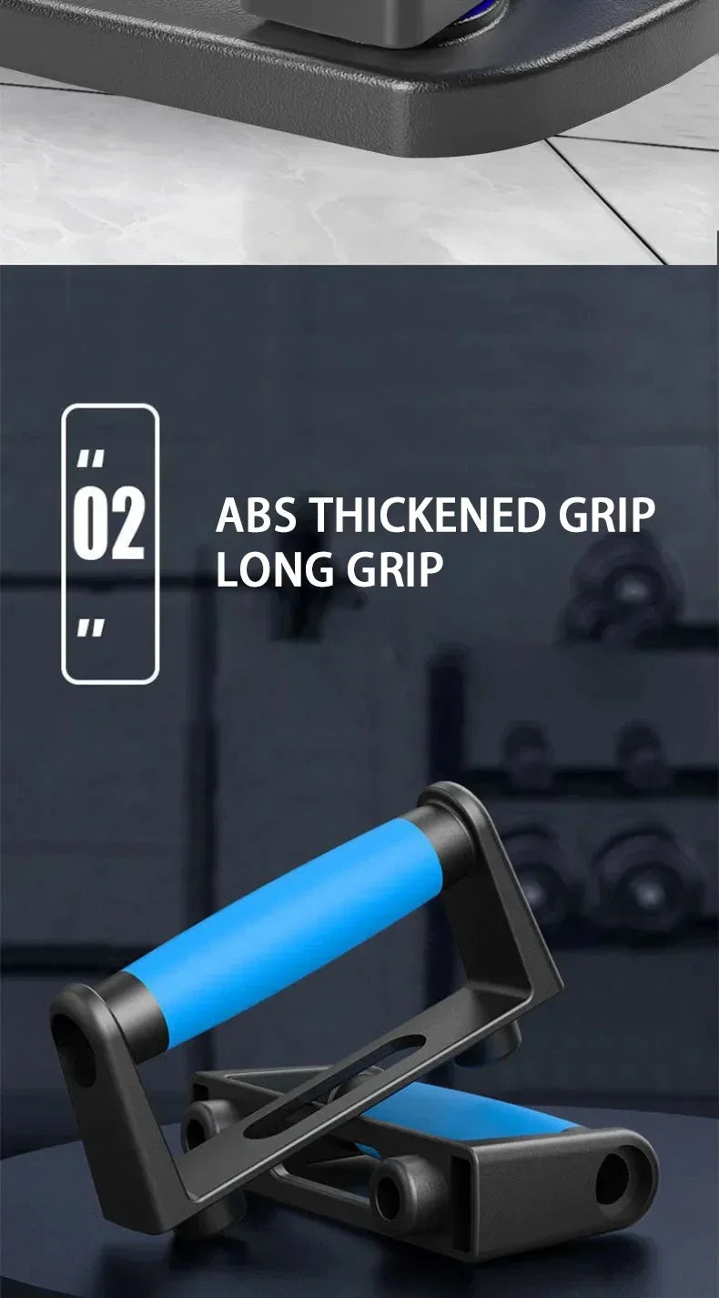 Household push-up board rack, foldable fitness equipment for men and women, chest and abdominal muscle training device.