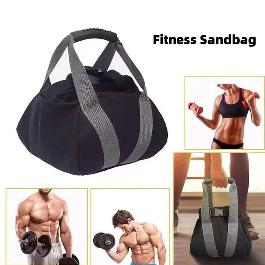 Fitness Training Power Sandbag Portable Adjustable Canvas Sand Kettlebell Soft Sand Bag for Home Training,Fitness,Yoga Workout