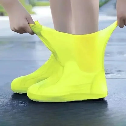 Reusable Coat Walking Shoes Rainy Day Lightweight Thick Wear-resistant Silicone Daily Household Items Rain Shoe Covers Travel