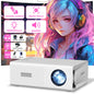 GTEQY HD video projector portable mini projector