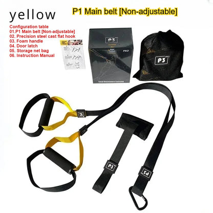 New 1 Set Suspension Training Strap Fitness Strength Power Suspension Trainer  Yoga Strap Wall Mount Professional Trx Tensioner