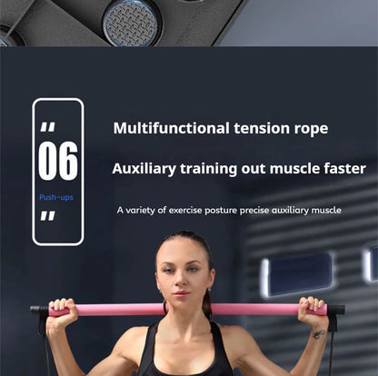 Foldable Push Up Board Chest Abs Core Training Equipment Portable Home Gym Fitness