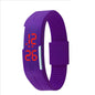 Waterproof Kids Wristband Silicone Bracelet Electronic Watch LED Touch Wrist Watch Touch Digital Watch Sports Wristwatches