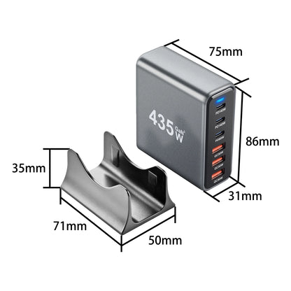 800W/670W/470W USB C Fast GaN Charger Multi-port Desktop Charging Station For iPhone Samsung Xiaomi Huawei Macbook Type C PD3.0