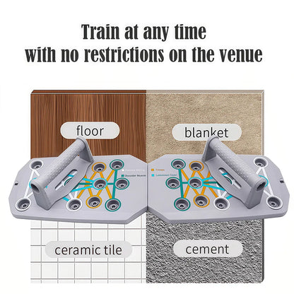 Push Up Support Board, Multifunctional Exercise Chest and Abdominal Muscles, Household Men's and Women's Training Board Fitness