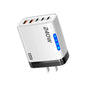 5 In 1 Gan Desktop Charger 240w Fast Charging Adapter 10a Usb To Typec Cable 3pd 2 Sb Charger For Iphone Samsung Xiaomi Charger