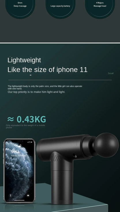 Xiaomi Mijia New Fascia Gun Smart Home Relaxation Treatments Massager Relieve Muscle Soreness Vibration Portable Massage Gun