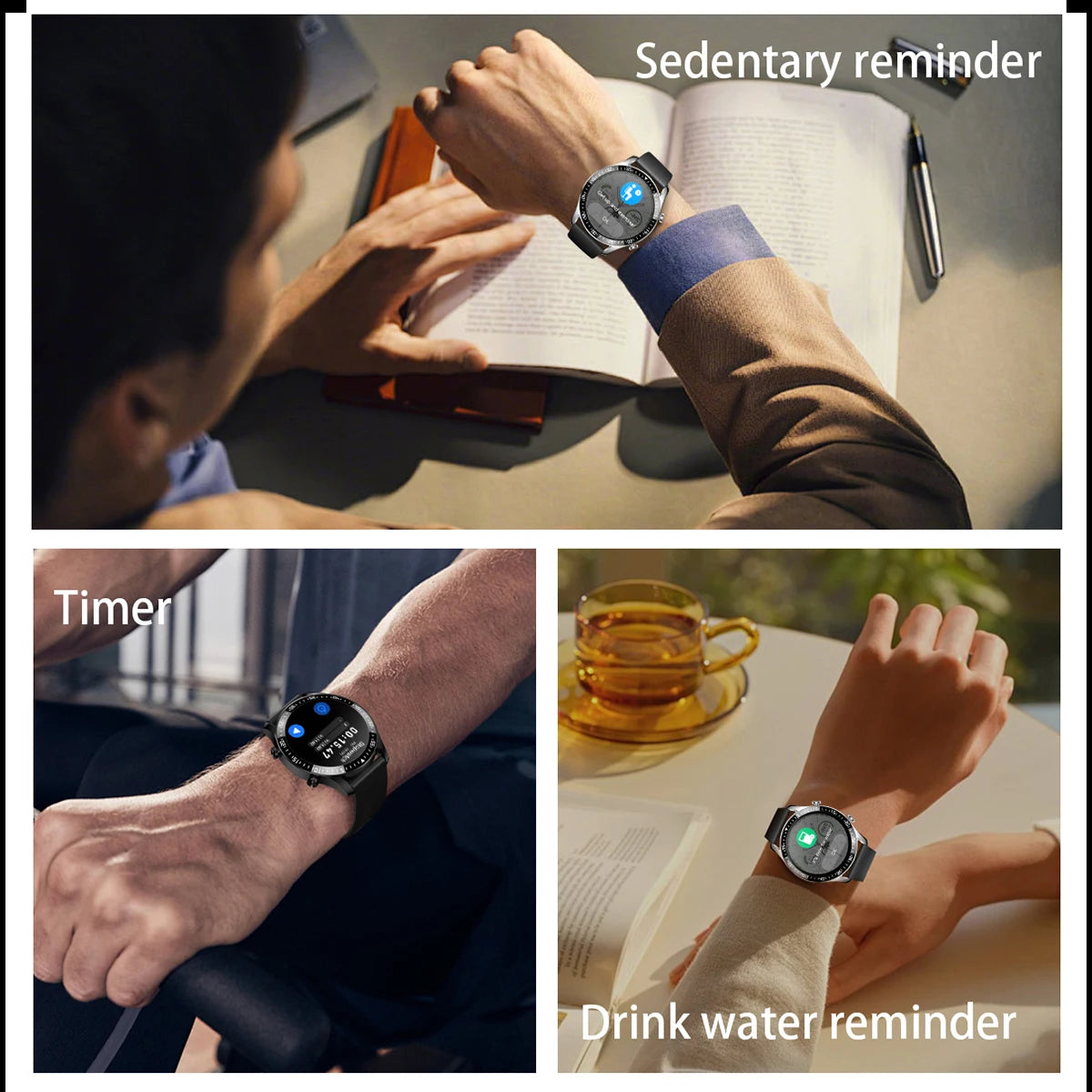 New Smart Watch Al Voice Assistant HD Touch Screen BT Call Message Push Kids Bracelet 100+Sport Fashion Smartwatch For Men Women