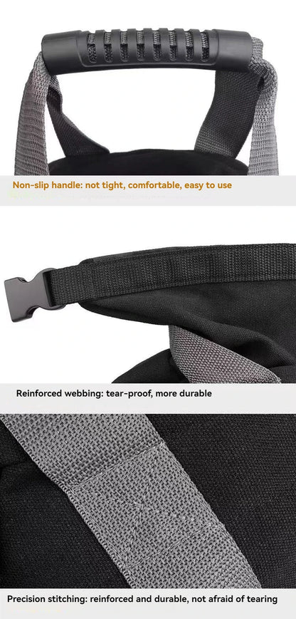 Fitness Training Power Sandbag Portable Adjustable Canvas Sand Kettlebell Soft Sand Bag for Home Training,Fitness,Yoga Workout
