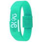 Waterproof Kids Wristband Silicone Bracelet Electronic Watch LED Touch Wrist Watch Touch Digital Watch Sports Wristwatches