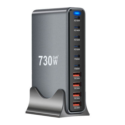 800W/670W/470W USB C Fast GaN Charger Multi-port Desktop Charging Station For iPhone Samsung Xiaomi Huawei Macbook Type C PD3.0