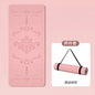 1850  800 10mm Wide Tpe Yoga Mat Thickened Non-slip Silent Sports Skipping Rope Dance Mat