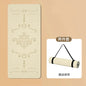 1850  800 10mm Wide Tpe Yoga Mat Thickened Non-slip Silent Sports Skipping Rope Dance Mat