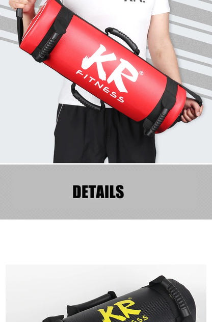 Fitness Sandbag 5/10/15/20/25/30kg Weight Lifting Bulgarian Sandbag Unfilled Power Bag Body Building Gym Sports Muscle Training
