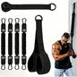 225/300LBS Home Suspension Trainer System Resistance Trainer Exercise Straps Multi-Function for Home Gym Full-Body Workout