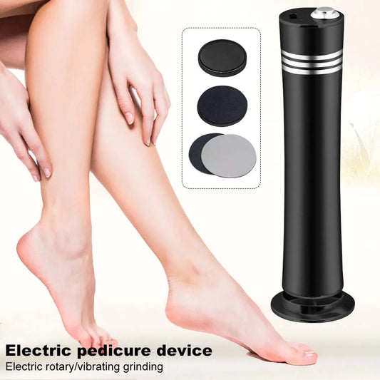 Electric Pedicure Foot Calus Remover Tool Rechargeable Electronic Foot File Grinder Electric Foot Grinding Trimmer for Dead Skin