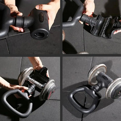 Kettlebell Converter Handle Kettlebell Grips For Dumbbells Workout Accessories Adjustable Exercise Equipment Attachment For