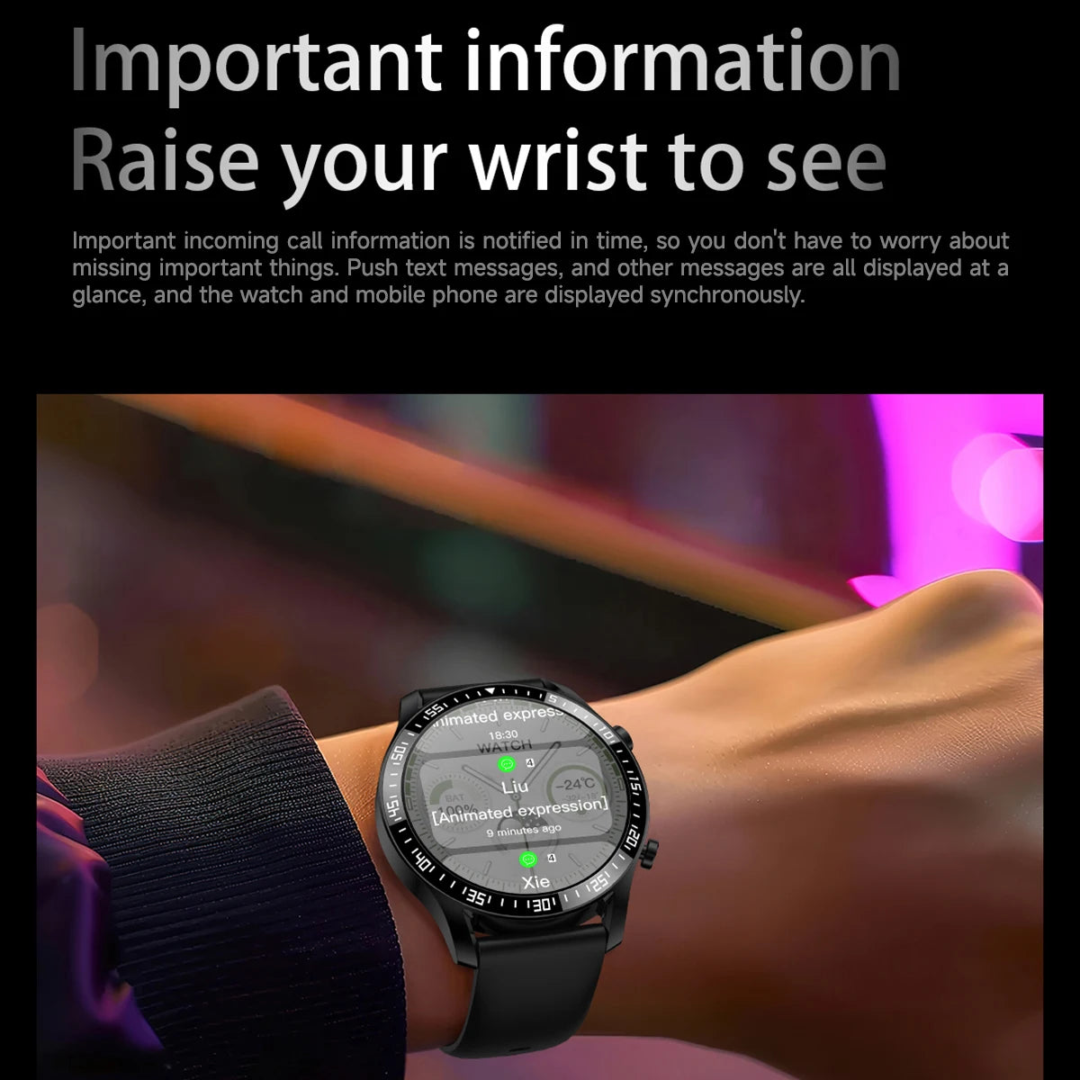New Smart Watch Al Voice Assistant HD Touch Screen BT Call Message Push Kids Bracelet 100+Sport Fashion Smartwatch For Men Women