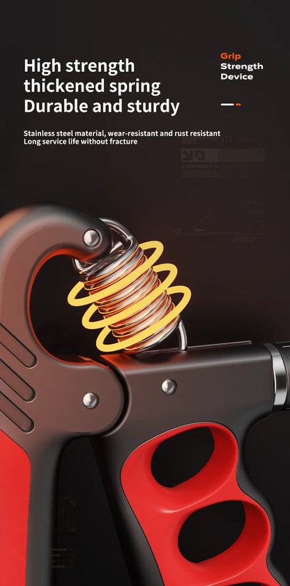 Grip Strengthener Gym Training Hand Exerciser Adjustable 5-100KG Fitness Unisex Finger Rehabilitation Training Hand Grip pesas