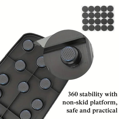 Household push-up board rack, foldable fitness equipment for men and women, chest and abdominal muscle training device.