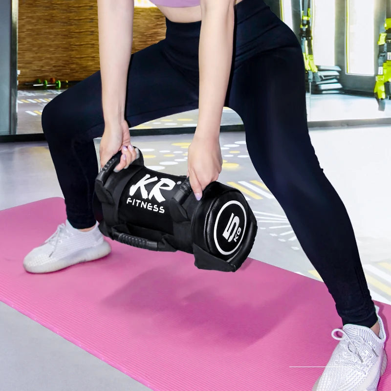 Fitness Sandbag 5/10/15/20/25/30kg Weight Lifting Bulgarian Sandbag Unfilled Power Bag Body Building Gym Sports Muscle Training