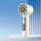 Mini Handheld Turbo Fan F08 With Led Display And 100 Gears Wind Speed Usb Charging Small Wind Cannon High Speed Fan 2025